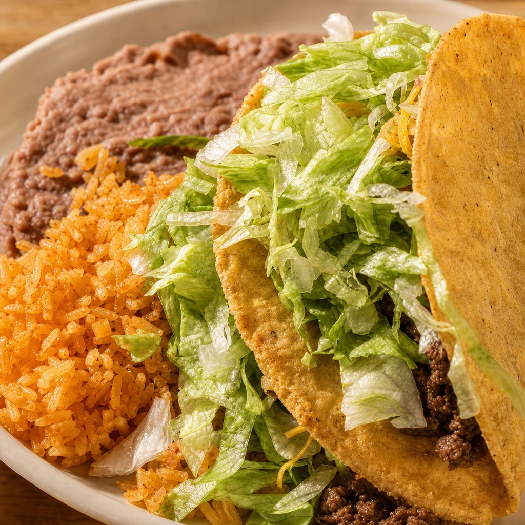 Ground Beef Taco Salad.