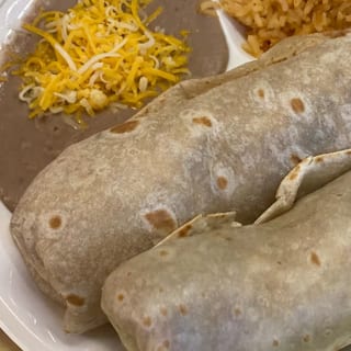 Two Beef or Chicken Burritos