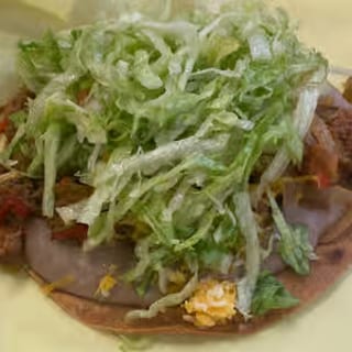Beef Tostada
