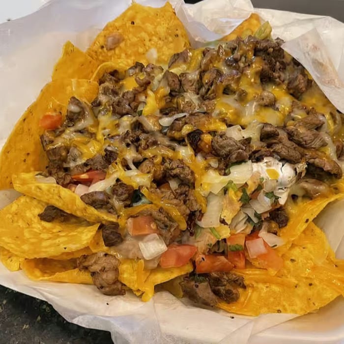 Carne Asada Nachos.
