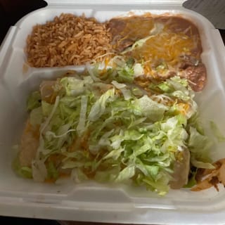 Two Enchiladas