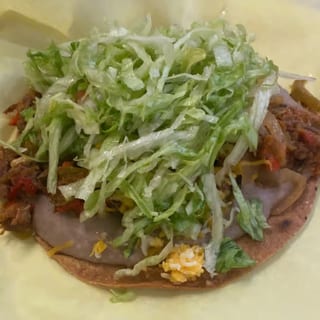 Beef Tostada