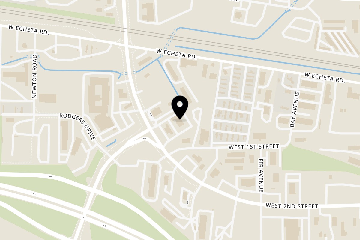 Map showing the location of Albertano’s Gillette on 106 U.S. 14 in Gillette